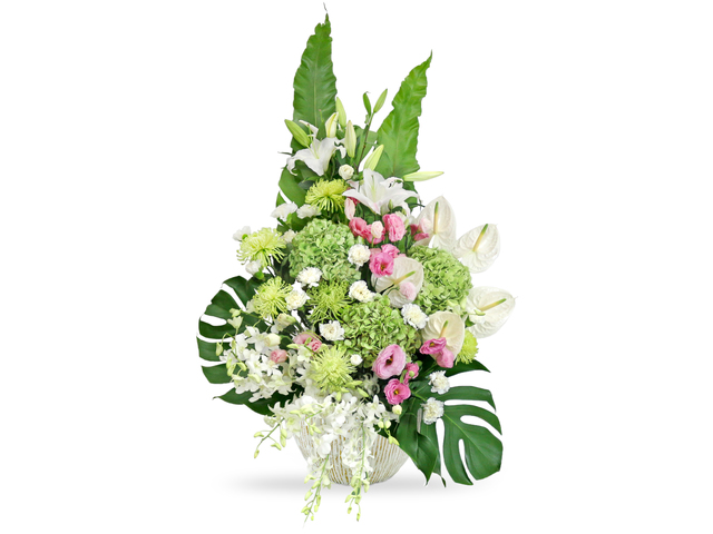 Florist Flower Arrangement - Large florist Decor BG14 - L76602598b Photo