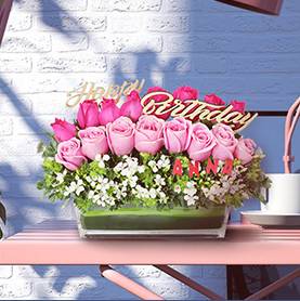 Birthday Flower Gift Hamper